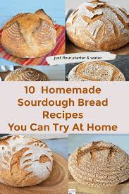 10 Easy Sourdough Bread Recipes To Try At Home With Just Active Sourdough Starter Flour Wa In 2020 Sourdough Bread Recipe Easy Sourdough Bread Recipe Sourdough Bread