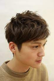 メンズ シンプル ショートレイヤー ショート beautrium 265 勝永 智基 513471 hair 髪型 メンズ メンズ ショート パーマ メンズ パーマ