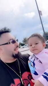 Just a daddy and his babygirl going to H-E-B