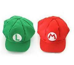 2pcs New Version Super Mario Bros Unisex Hat Cap Mario Lu Https Www Amazon Com Dp B00n4uelhg Ref Cm Sw R Pi Dp U X Super Mario Hat Luigi Hat Mario Costume