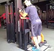 Flexao joelhos unilateral maquina