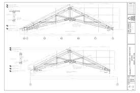 Scissor Truss Plan In 2019 Scissor Truss Timber Ceiling
