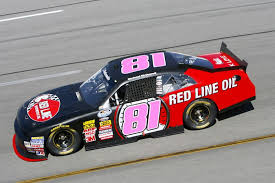 2014 nascar sprint cup series toyota camry paint scheme for the race tracks hosting races during the month of breast cancer awareness month. What Turns Left And Is Black White And Pink All Over Kahn Media