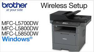 How to update drivers manually. Mfcl5700dw Mfcl5800dw Mfcl5850dw Wireless Windows Installation Youtube