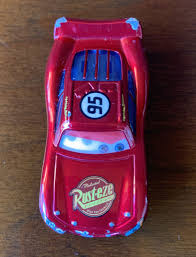 Disney Pixar Lightning McQueen Candy Apple paint with Lenticular eyes #95