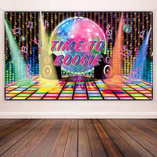 4.2 out of 5 stars 59. 70s Theme Party Decorations Disco Backdrop Banner 70 S Photo Booth Backdrop Wall Decorating For Disco Birthday Party Supplies 72 8 X 43 3 Inch Walmart Com Walmart Com