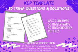 The selection includes questions on geography, history, tv and film, food, sport and more. 50 8 5x11 Trivia Questions Solutions Grafico Por Tomboy Designs Creative Fabrica