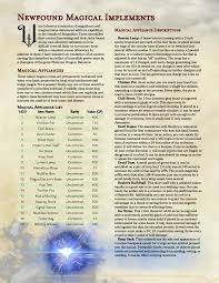 Dnd 5e Homebrew Magnificent Magic Items By Vecna Is My Co Pilot Dnd 5e Homebrew Dungeons And Dragons Homebrew D D Dungeons And Dragons