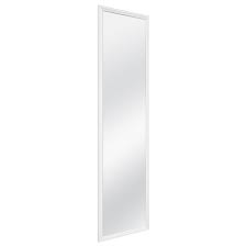 Frameless full length mirror, wall mirror full length, full body mirror, round corner and bevel edge design, 16×59. Mainstays 13 Inch X 49 Inch White Rectangle Door Mirror Walmart Com Walmart Com