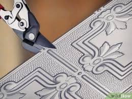 To begin, you will need the press firmly once certain of the placement with a credit card or plastic smoother to ensure best. 4 Ways To Install A Tin Tile Backsplash Wikihow