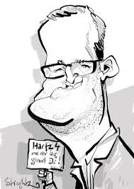 Karikatur von timo essner über jens spahn und sein kommentar zur essener tafel und armut in deutschland und dorothee bärs gehversuche im neuland (twitter). Jens Georg Spahn Der Schnellzeichner
