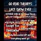 Except You: Go Read Theory's Last Show Ever event image