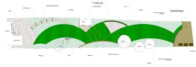 Garden Design Plan For A Long Narrow Garden In Woking Surrey Designed By Linsey Evans Garden Design Garden Design Plans Small Garden Design Garden Design