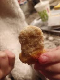 The etnt team dissected buckets of when your nuggets contain unspecified chicken, it likely means your meat isn't a tender, full piece chicken breast, rather, it can come from. My Little Sister Peels Her Chicken Nuggets From Mcdonald S Before Eating Them Mildlyinfuriating