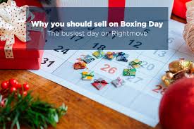Boxing day is a holiday that serves to remember the old practice of giving boxes on the day after the practice of boxing day was first mentioned in english member of parliament samuel pepys'. Sell Your House This Boxing Day The Most Popular Day For House Hunting