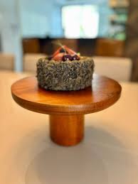 Boleira Altar em Peroba Nobre | Coleção Natal