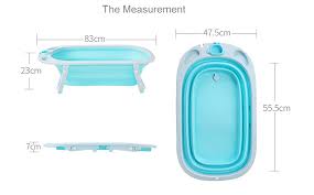 The extra leg support with non slip material makes this bath usable on any flat surface. Buy Osuki Foldable Baby Bath Tub Blue Online Eromman