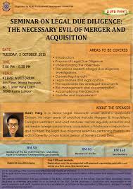 In malaysia, there is no distinction between a barrister and a solicitor, in that, it is a fused profession. Pdc Seminar On Legal Due Diligence The Necessary Evil Of Merger And Acquisition On 2 October 2018 Kl Bar