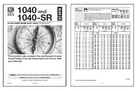 2020 Form 1040 Tax Table 1040tt