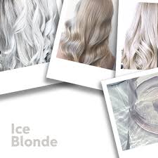 The slight metallic shimmer from the silver tones leads to a more modern, holographic hair hue, while the blonde keeps things from veering too far out there. Why Ice Blonde Is The Coolest Hair Trend Right Now Wella Professionals