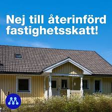 Ord för konkreta ting och platser, t.ex.: Aterinford Fastighetsskatt Skulle Sla Moderaterna Umea Facebook