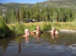 One of the blayney hot springs. 2012 Florence Goddard Evolution Nick Meier Backpack Trip Reports