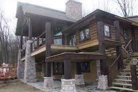 Upon their arrival, these pioneers would but thankfully, especially in canada, the art form did not die altogether. Ontario Log Homes And Timber Cottages By Precisioncraft