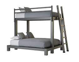 A twin over queen bunk bed is ideal for growing kids. Twin Over Queen Bunk Bed Adultbunkbeds Com