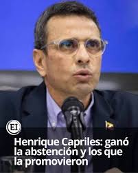 No hubo abstención! Lo que ocurrió fue que el régimen de Maduro le cercenó  los derechos políticos al 92% de los venezolanos, al secuestrar y as€sinar  a los dirigentes políticos y a