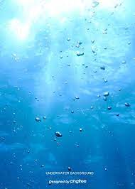 blue ocean deep sea background latar belakang gelembung lautan