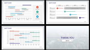 corporate gantt chart free powerpoint template