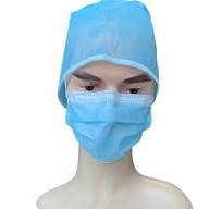 Medical Non-Woven Surgical Doctor Cap with Tie up Cap ...