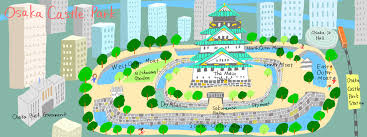 Osaka castle stands on the former site of the ishiyama hoganji temple. Osaka Castle Park By Tomoko Kataoka They Draw Travel