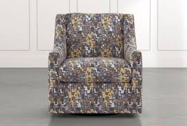 See more ideas about accent chairs, blue accent chairs, chair. Emerson Ii Yellow Geometric Swivel Accent Chair Living Spaces