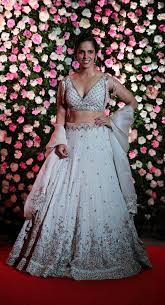 1, she has won over 24 international titles, which includes eleven superseries titles. Saina Nehwal Looked Lovely In A White Designer Lehenga At A Wedding Event In Mumbai Image Source Hamara Photos Sainanehwal Lehenga Clothes Design Fashion