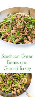 Asian Ground Turkey And Green Bean Stir Fry The Lemon Bowl Recipe Good Healthy Recipes Healthy Green Beans