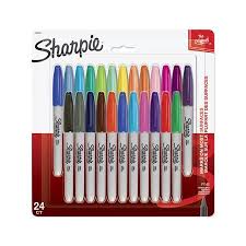 Sharpie Electropop 24 Marker Set Fine Tip Walmart Com In 2020 Markers Set Sharpie Sharpie Permanent Markers