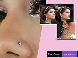 Note that studs for nose. Make Your Nose Look Smaller With These Easy Jewellery Styling Hacks