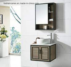 Finding the right vanity along with other bathroom storage units is an essential the best way to free up space in a small bathroom or even powder room is to look towards the forgotten corner for help! China Wall Hung Space Saving Aluminum Bathroom Vanity Bathroom Sink With Faucet Al 2129 China Bathroom Cabinet Bathroom Vanity