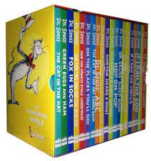 Dr Seuss Collection 20 Books Set Pack The Cat In The Hat Green Eggs And Ham Fox In Socks One Fish Dr Seuss Book Set Dr Seuss Books Dr Seuss Book Collection