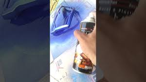 Cara mudah melepaskan cat lama pada bodi motor. Tester Samurai Paint Y3973 Biru Movistar Youtube