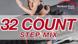 Workout Music Source 32 Count Step Mix 132 Bpm Workout Music Aerobics Workout Step Aerobic Workout