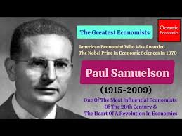Paul Samuelson (American Economist) -in English