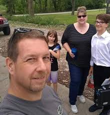 Becker family photo. Then a picture of my dad and his brother Rich when  they were kids.