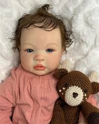 Baby Shyann used to be my best seller before I started making Saskia. I  think Shyann is such a beautiful doll. She is sold but I never turn down an  opportunity to
