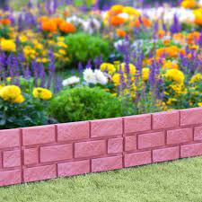 £27.99 (£7.00 per item) 31. Brick Effect Border Fence 4pk Garden Fencing