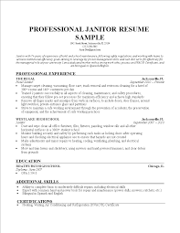 The problem could be the first im. Nm Janitor Resume Templates At Allbusinesstemplates Com
