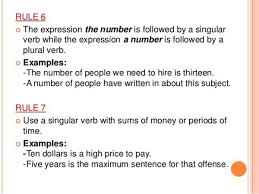 must know rules for subject verb agreement subject verb