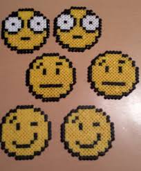 Smiley Untersetzer Basteln Bugelperlen Bugelperlen Bugelperlen Vorlagen