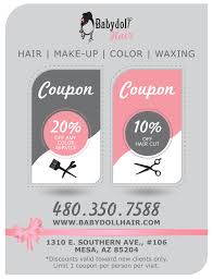As an online shopping addict, she enjoys discovering deals and coupons to save money and sharing them. Special Offers Salon Discounts Mesa Az Babydoll Hair Salon